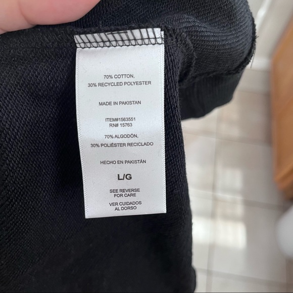 Champion mens crew neck sweatshirt black XL - Picture 6 of 6